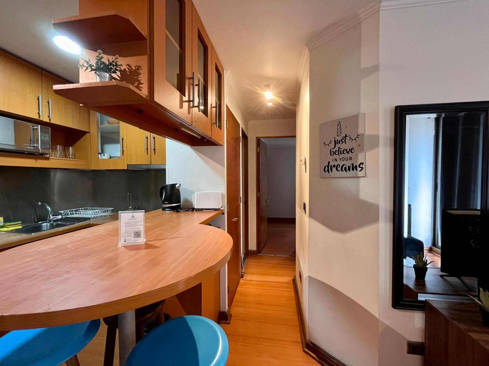 Apartamentos City Centro Los Leones Santiago Buitenkant foto